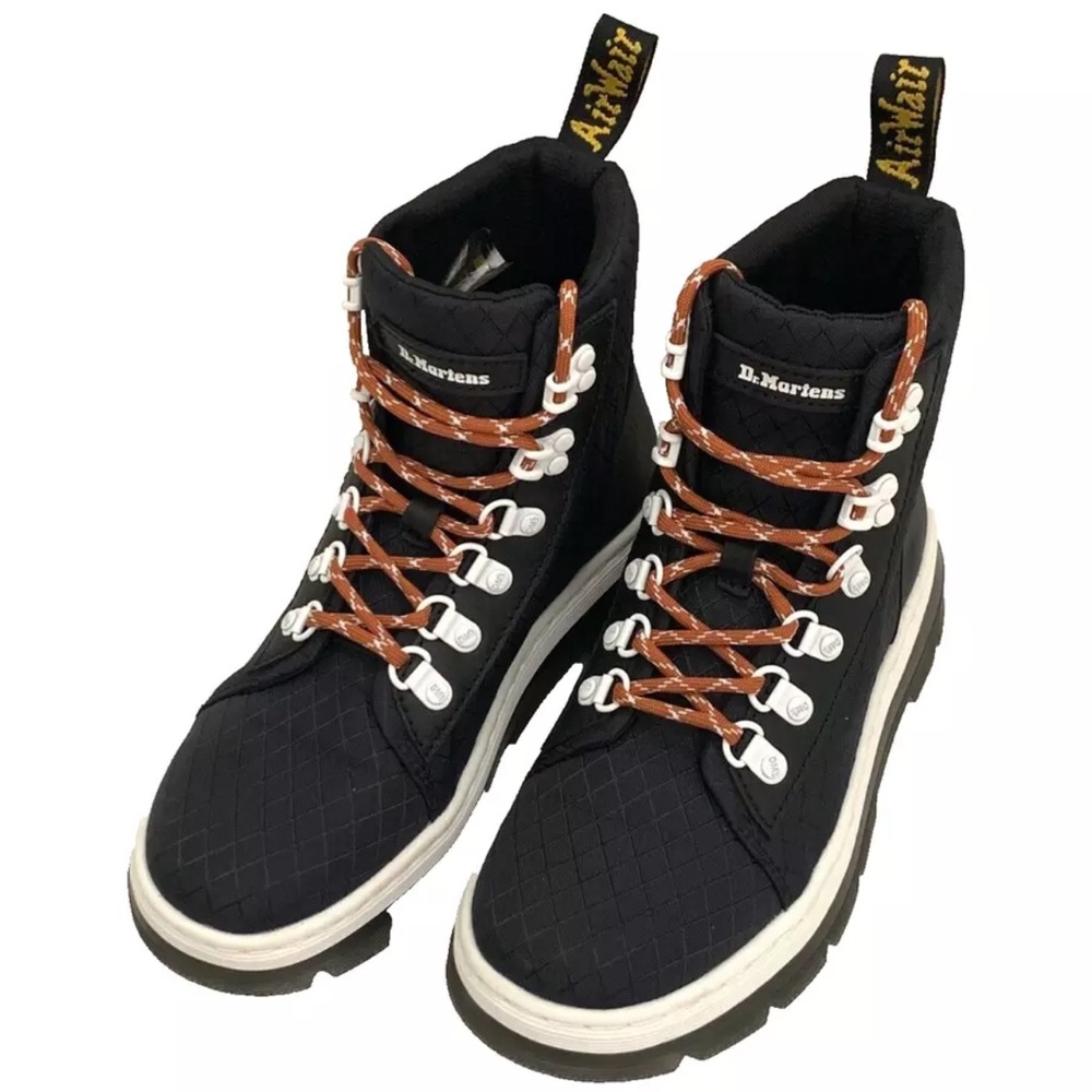 Dr. Martens Black Boots COMBS W Lace Up Size 6 New